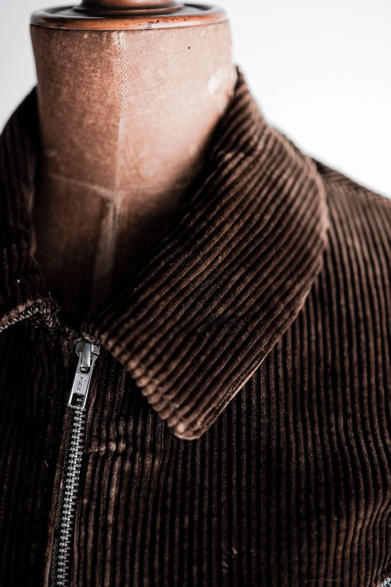 [~ 30'S] Veste de style Corduroy Hourd de style Cordire Hourdoy