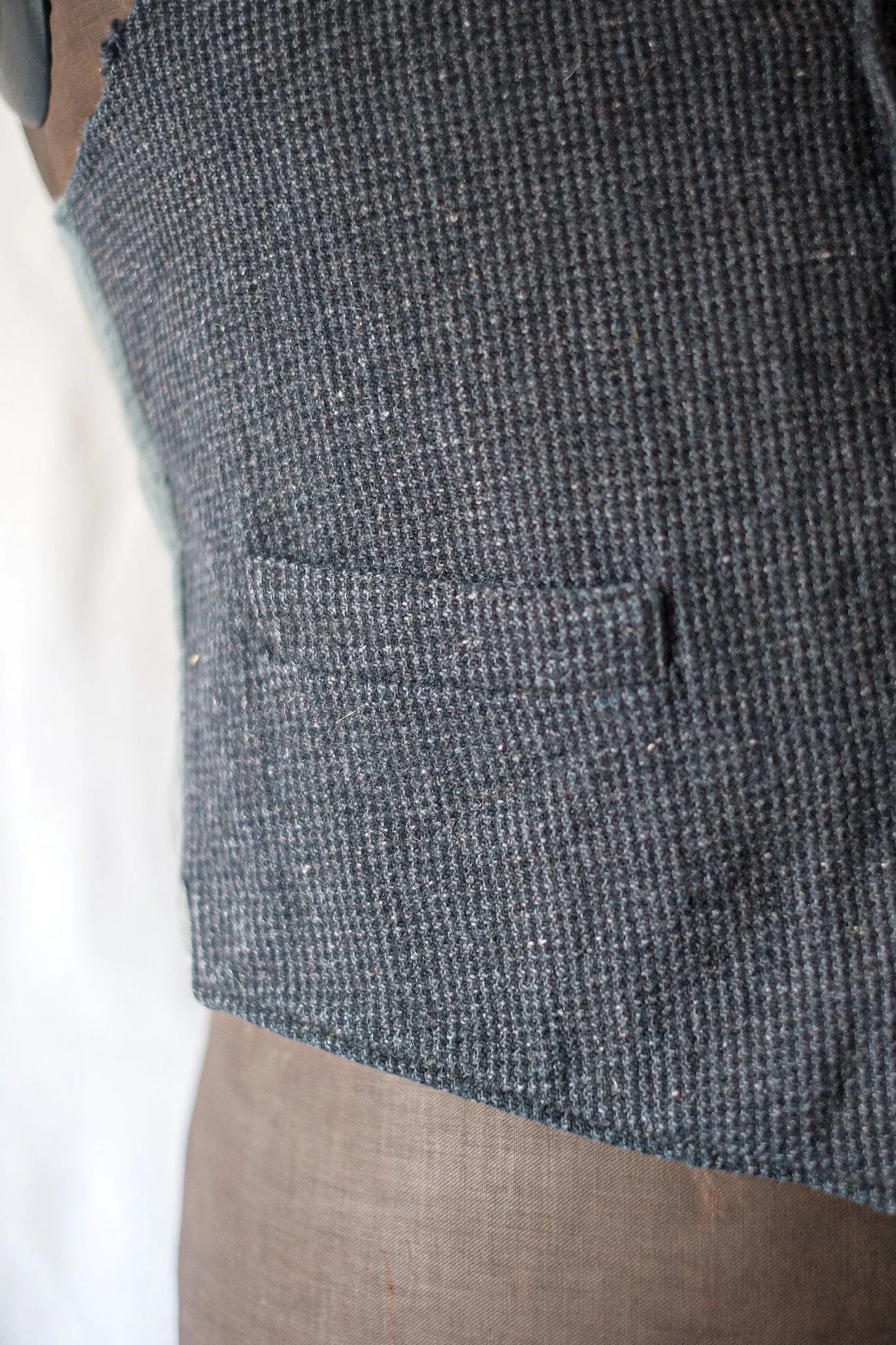 [~ 50's] Gilet de laine vintage française