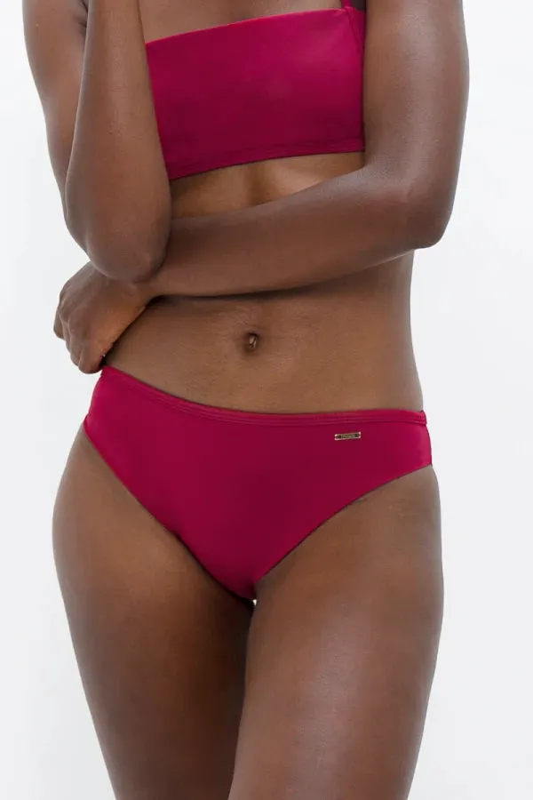 Bas de bikini Brisbane - Rouge Corail