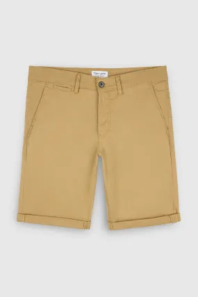 Bermuda coupe chino SHORT CHINO WORKER BEIGE