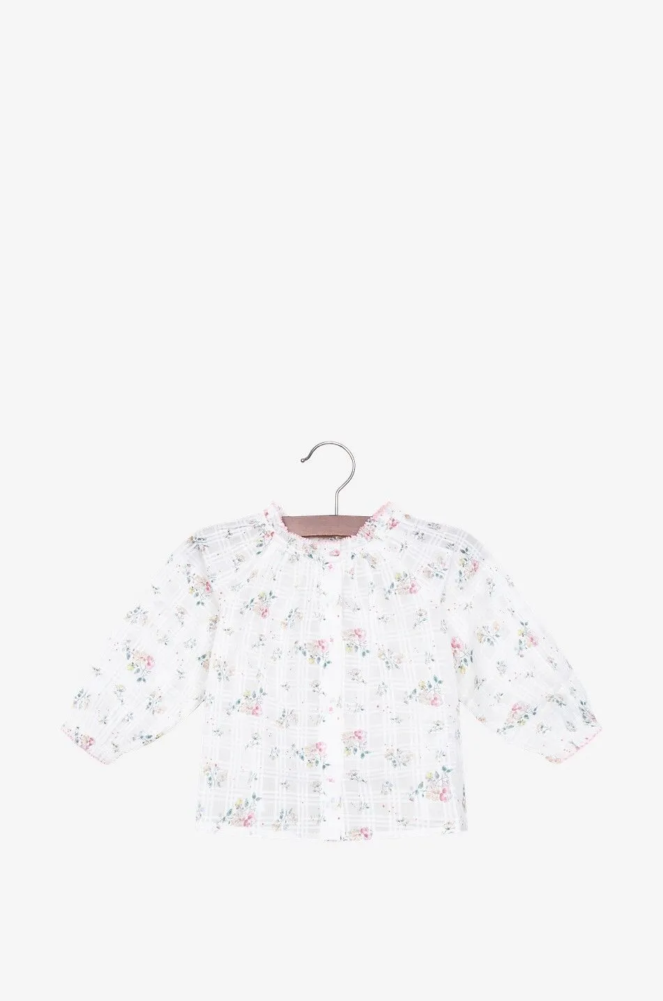 Blouse bébé en coton Odette