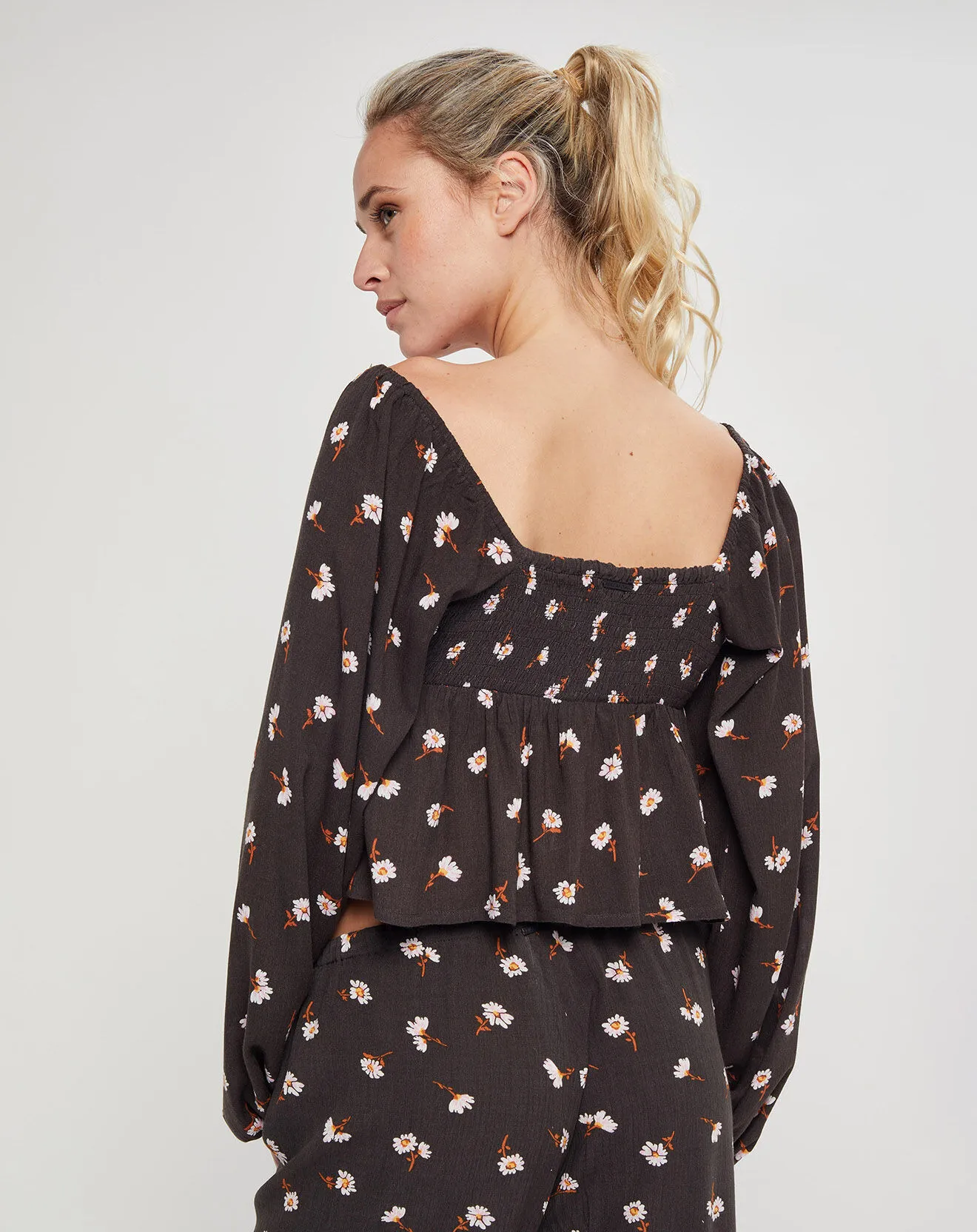 Blouse Love You More noire