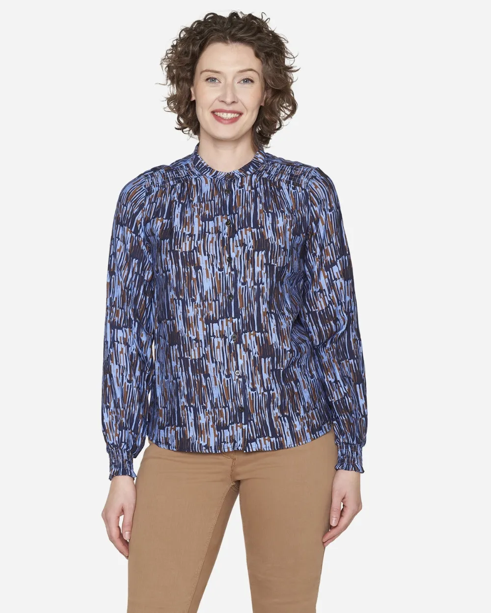 Blouse à motifs