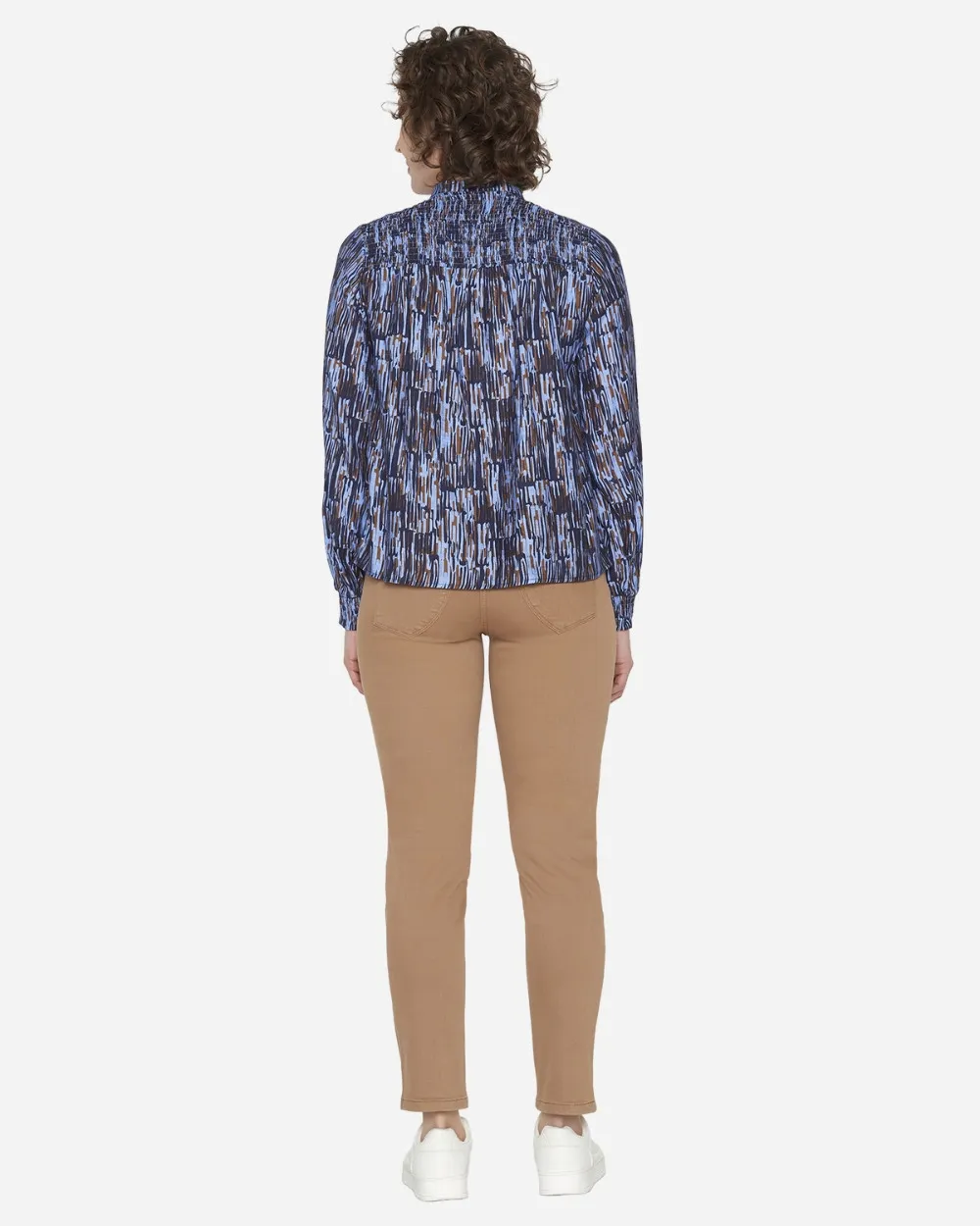 Blouse à motifs