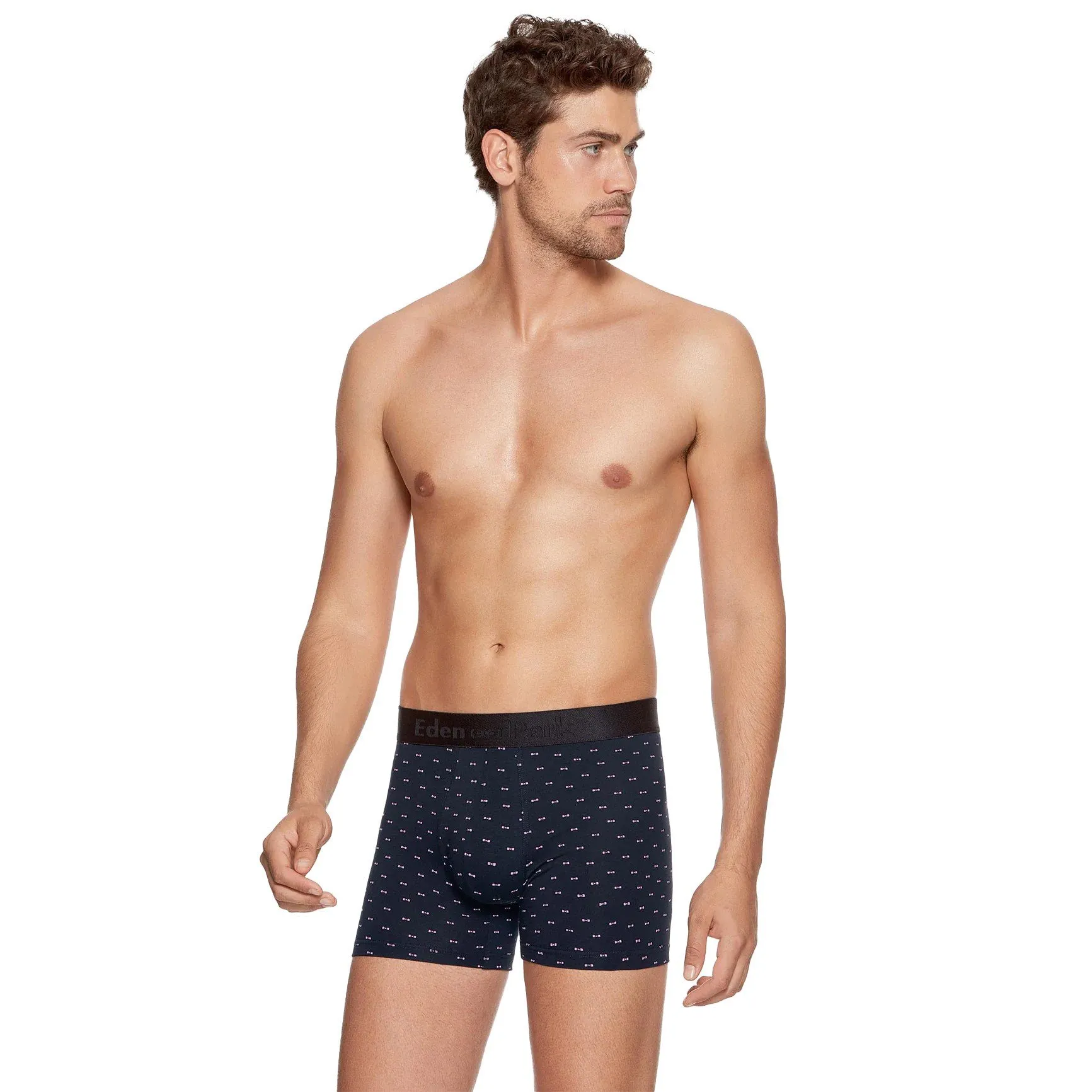 Boxer Eden Park motif noeuds papillon - marine - Eden Park : vente ...