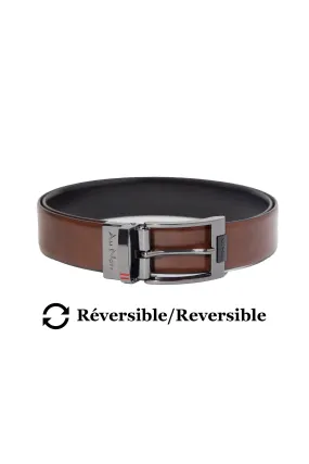 Ceinture Au Noir | DESOTO Noir Brun Métal