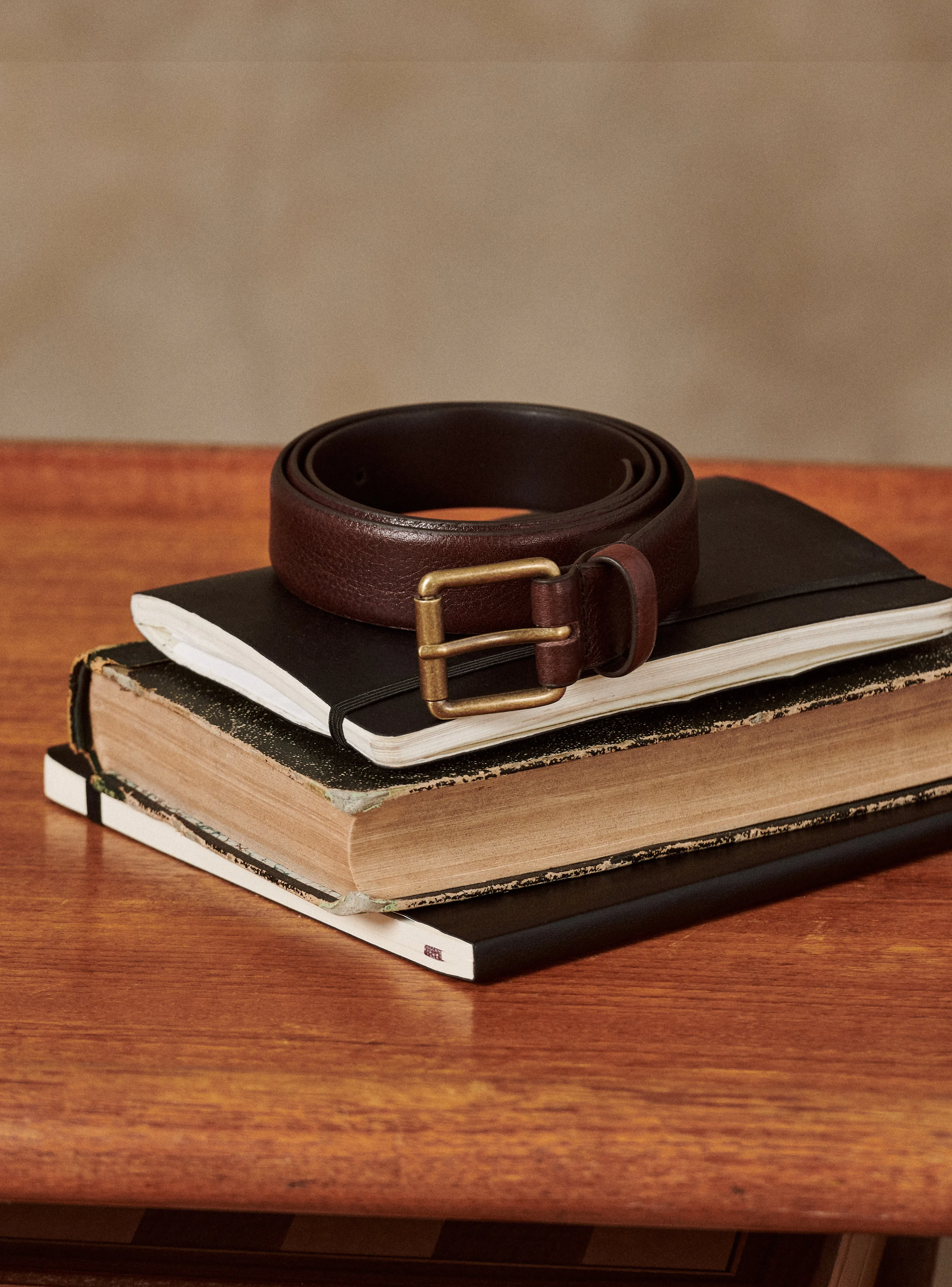 Ceinture Charles Marron