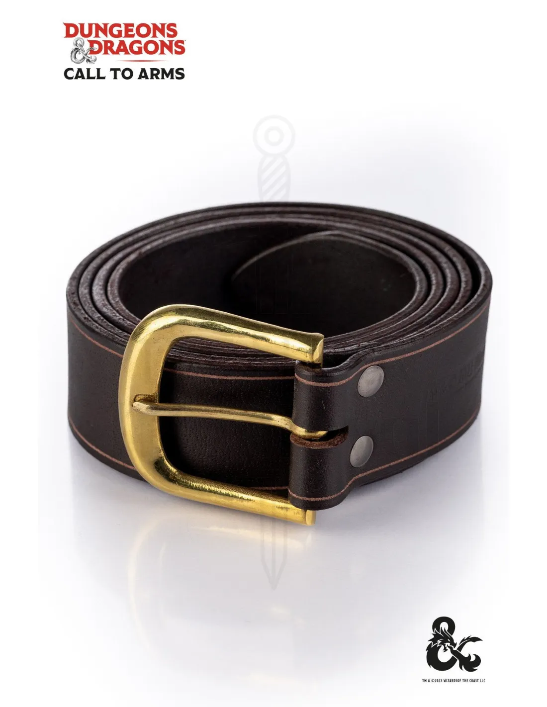 Ceinture Donjon et Dragons en Marron ⚔️ Boutique Épées