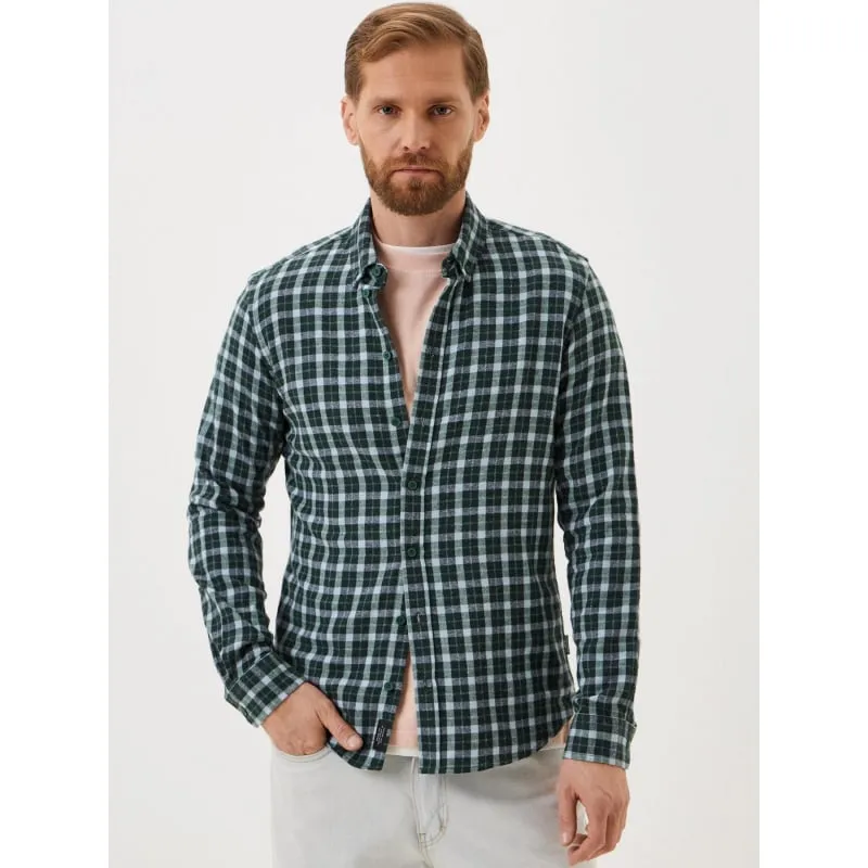 Chemise manches courtes palmir bleu homme - Treeker 9 | wimod