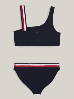 Ensemble bikini bralette Global Stripe | Bleu | Tommy Hilfiger