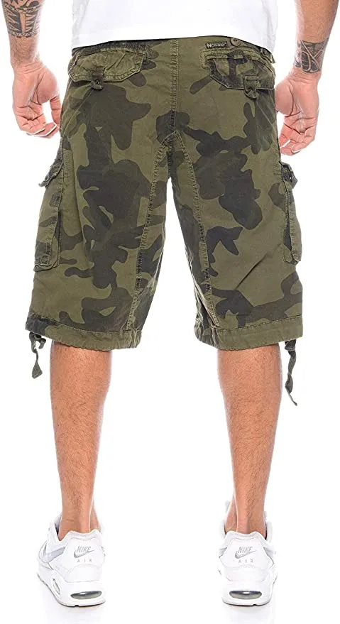 Geographical Norway Panoramique Homme - Bermuda Camo Kaki