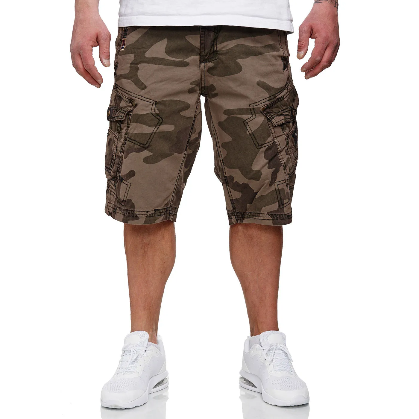 Geographical Norway Peanut Homme - Bermuda Camo Noir