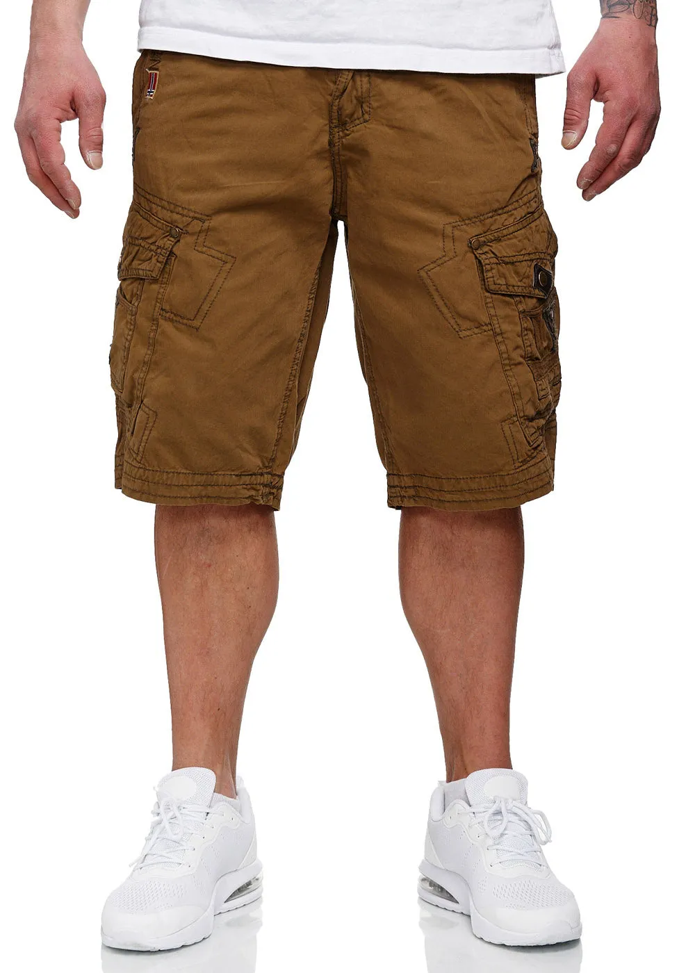 Geographical Norway Peanut Homme - Bermuda Kaki