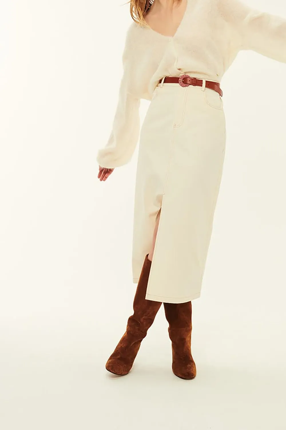 Gilet Brisou Ecru