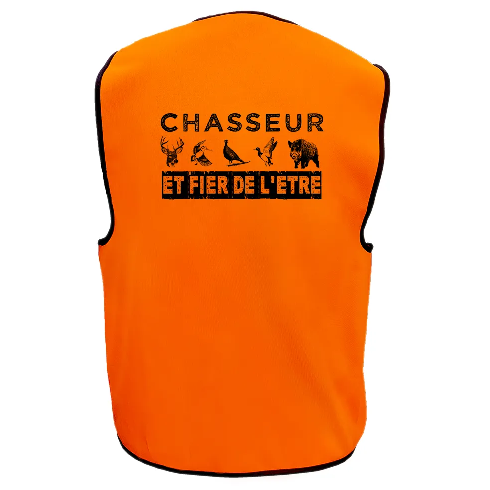 Gilet de chasse – Chasseur et fier de l’être