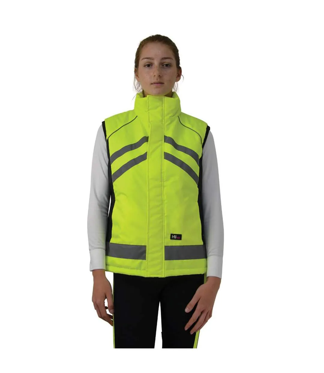 Gilet d´équitation adulte jaune HyVIZ