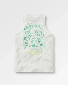 Gilet en coton bio Better Outside - Marshmallow