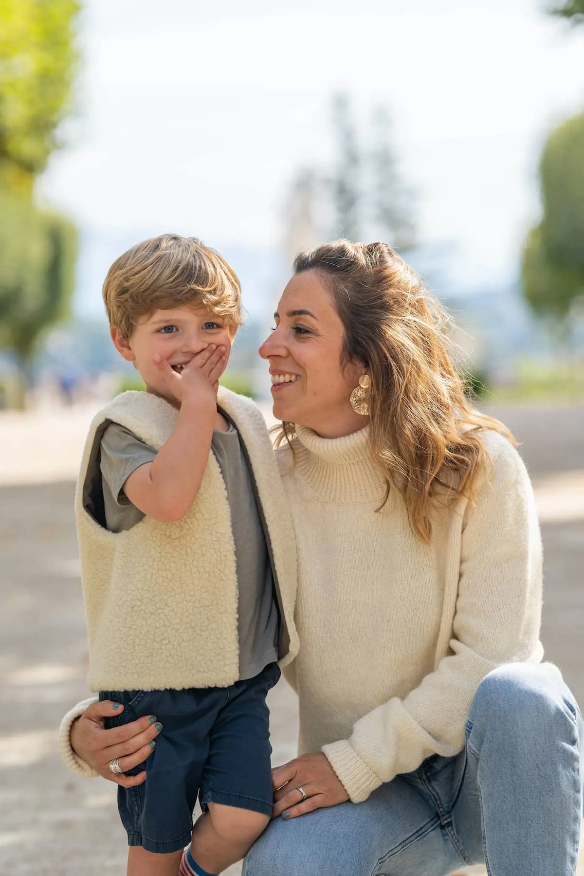 Gilet mouton sans manches mixte enfant – Laine franaise