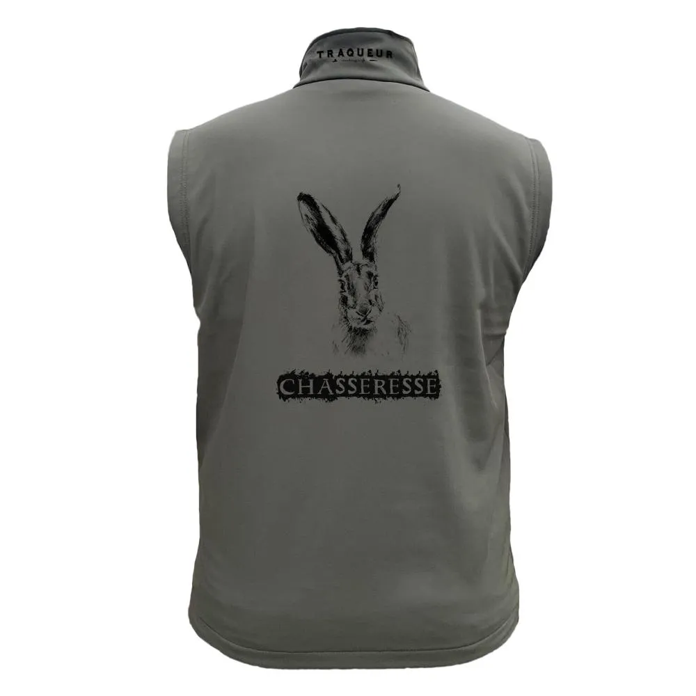 Gilet softshell – Chasseresse Lièvre