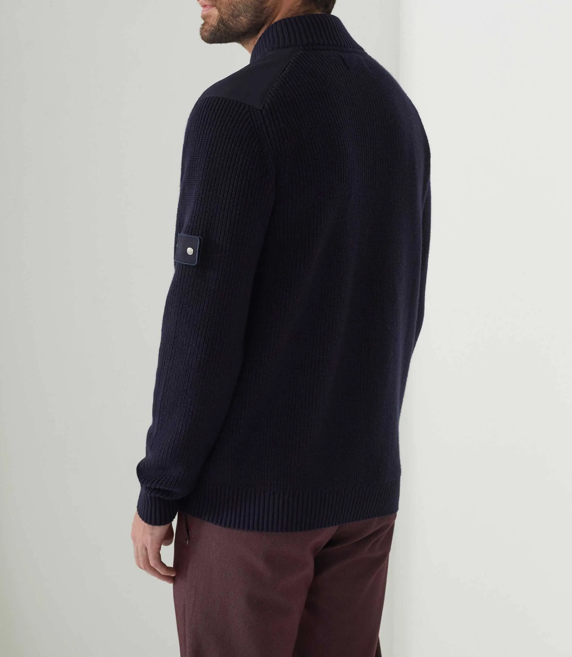 Gilet zippé marine SWsami