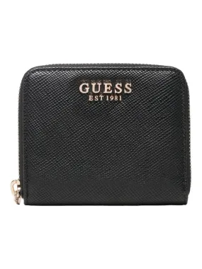 GUESS Portefeuille Femme Laurel Slg Card &amp; Co SWZG85 00370 BLA Noi