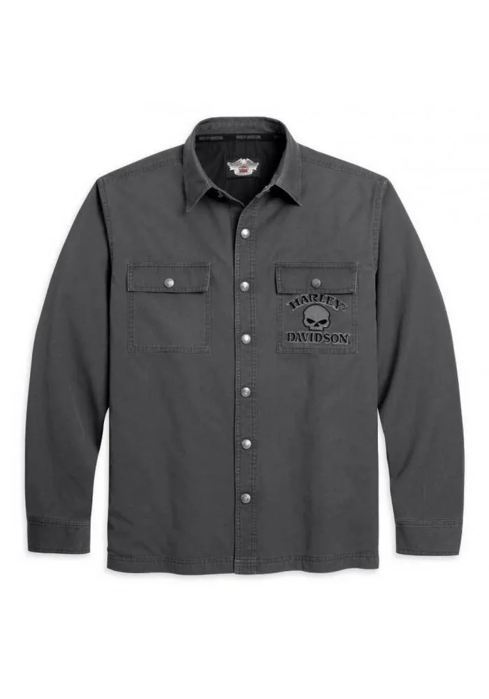 Harley Davidson Homme Willie G. Skull Chemise Veste 99011-11VM