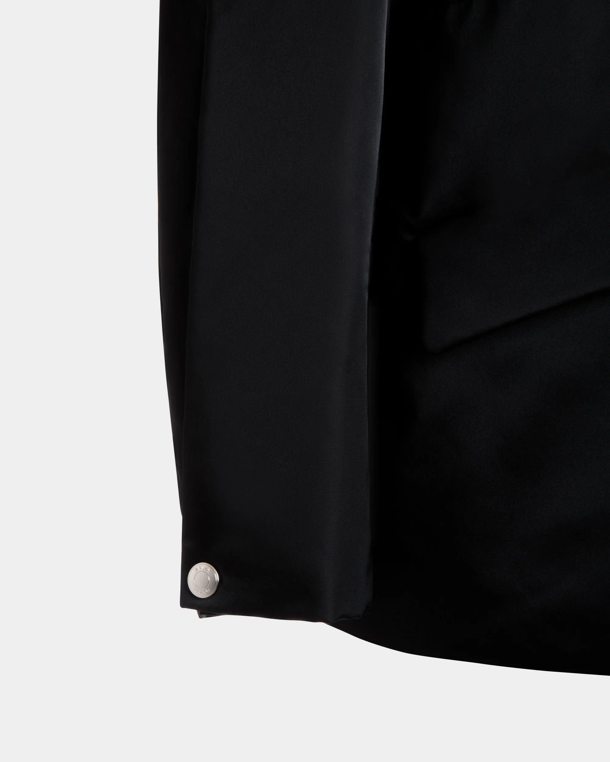 Jacket In Black Nylon