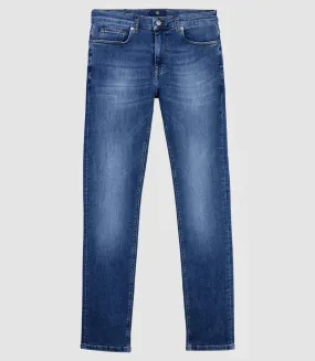 Jean slim bleu moyen Loca