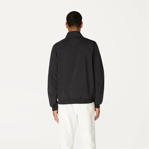 K-way Blouson Homme Arsene Bonded Jersey Noir