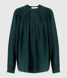 LAURENCE BRAS Partager  Blouse Calumet Green  