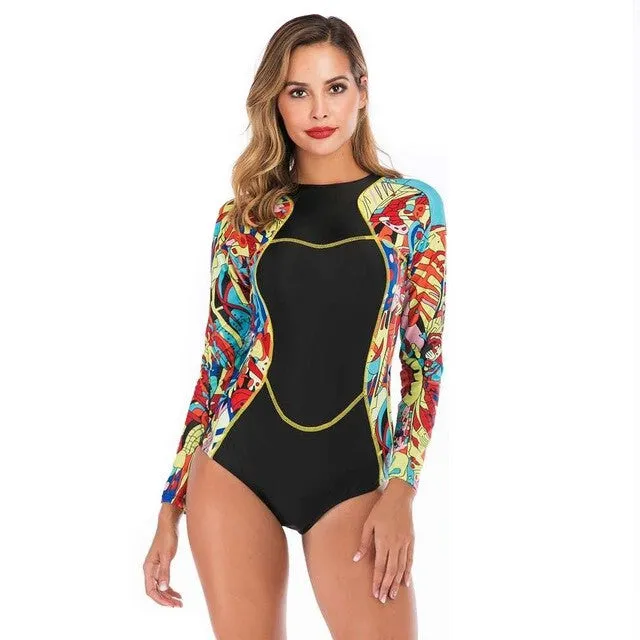 Maillot de Bain Surf Femme - Abstrait