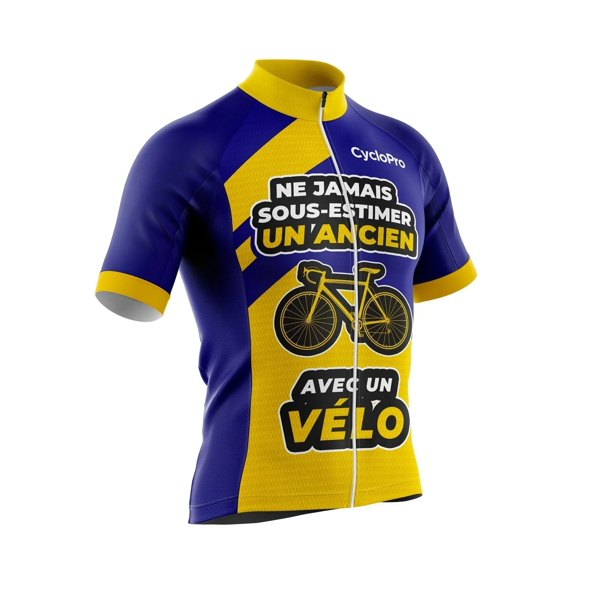 Maillot De Cyclisme - Ancien à vélo - DESTOCKAGE