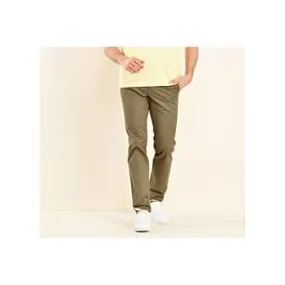 Pantalon chino homme Olive Foncé Kyrk