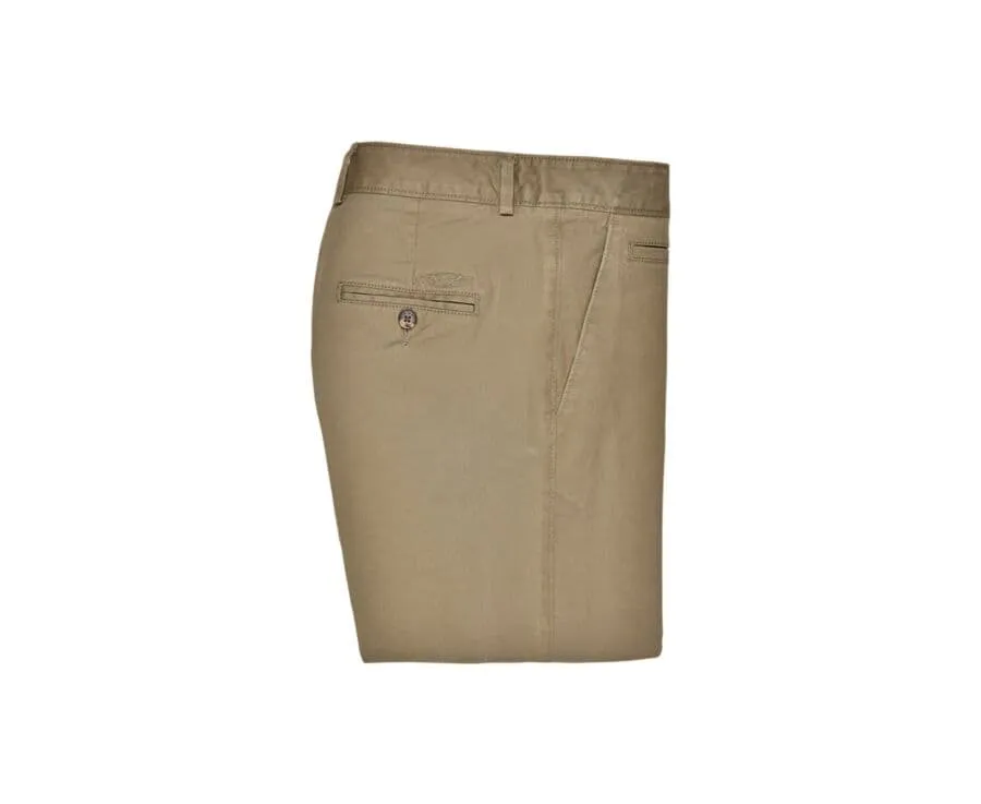Pantalon chino homme Olive Foncé Kyrk