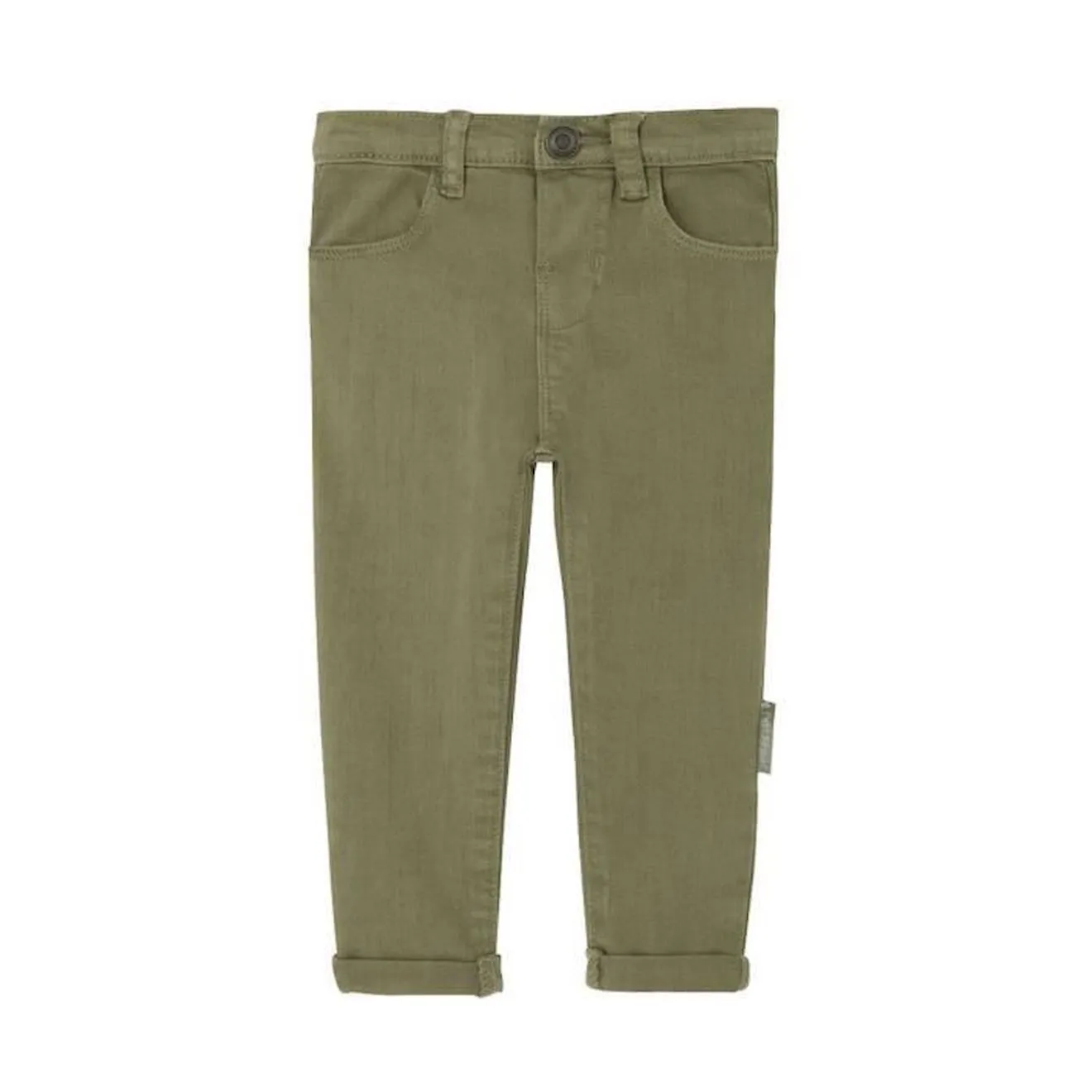 Pantalon fille Crocus vert - Petit Beguin