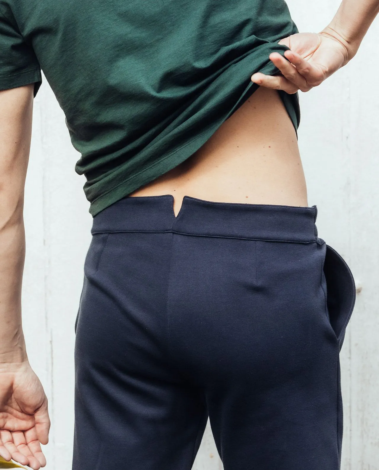 Pantalon loungewear en jersey de coton bio