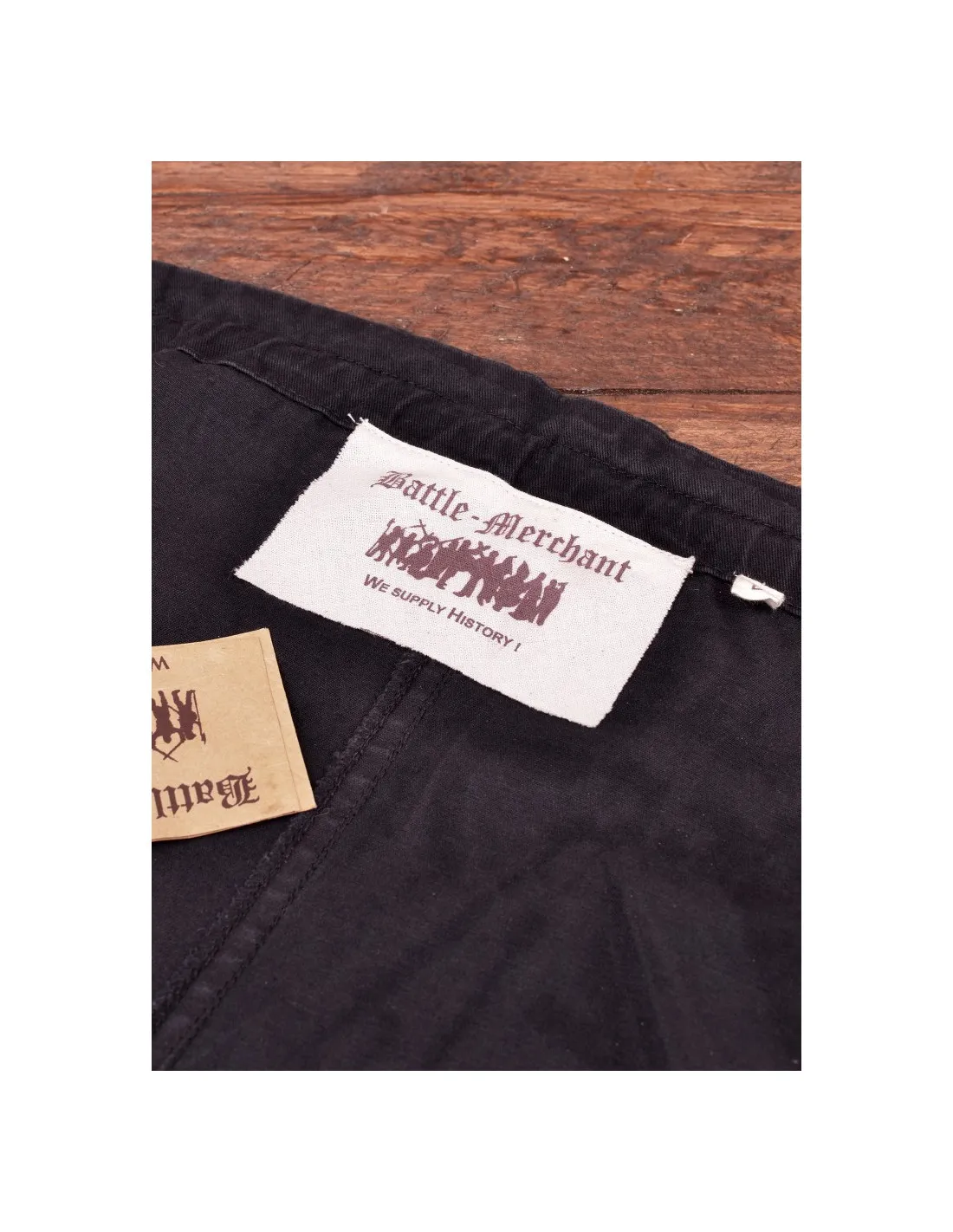 Pantalon viking Olaf, noir ⚔️ Boutique Épées