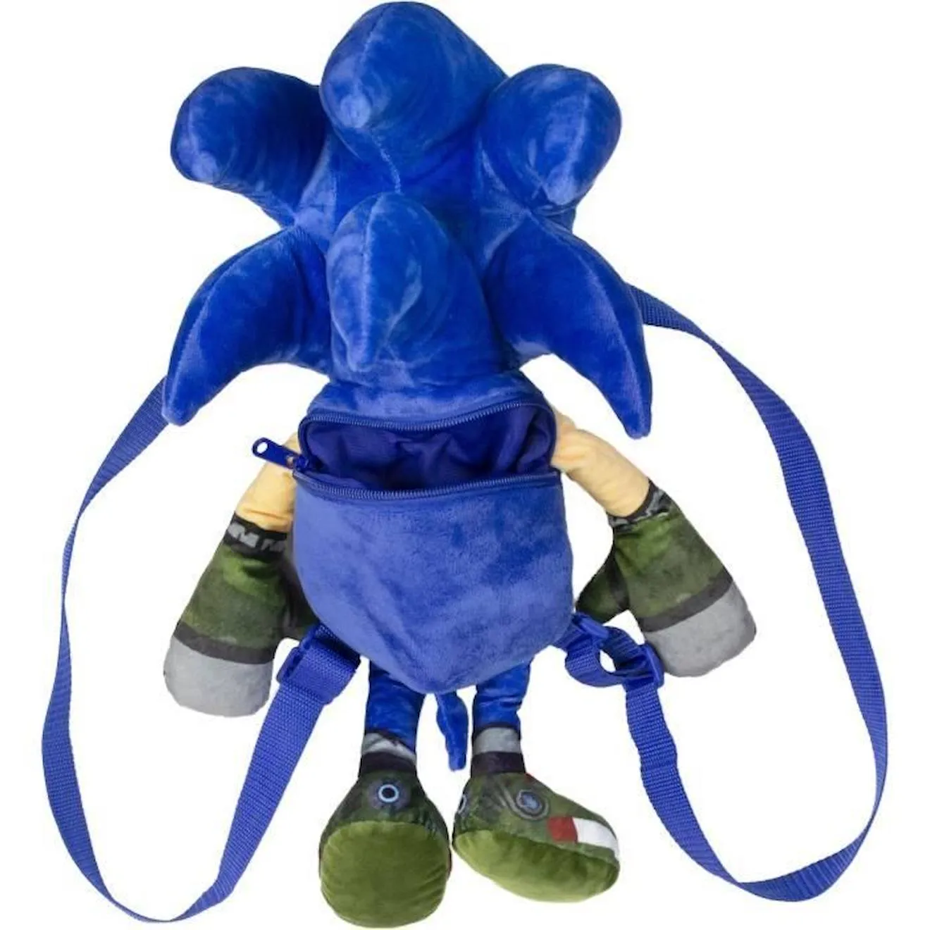 PELUCHE SAC À DOS - SONIC bleu - Lansay