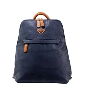 Petit Sac à Dos Plat 30cm Jump New Uppsala en Toile Enduite 4425NU