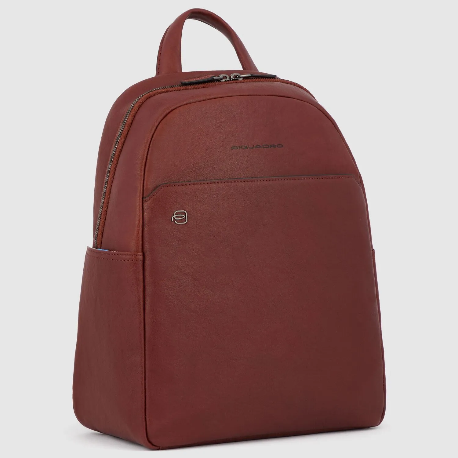 Piquadro Black Square Sac à dos Cuir 36 cm Compartiment pour ordinateur portable