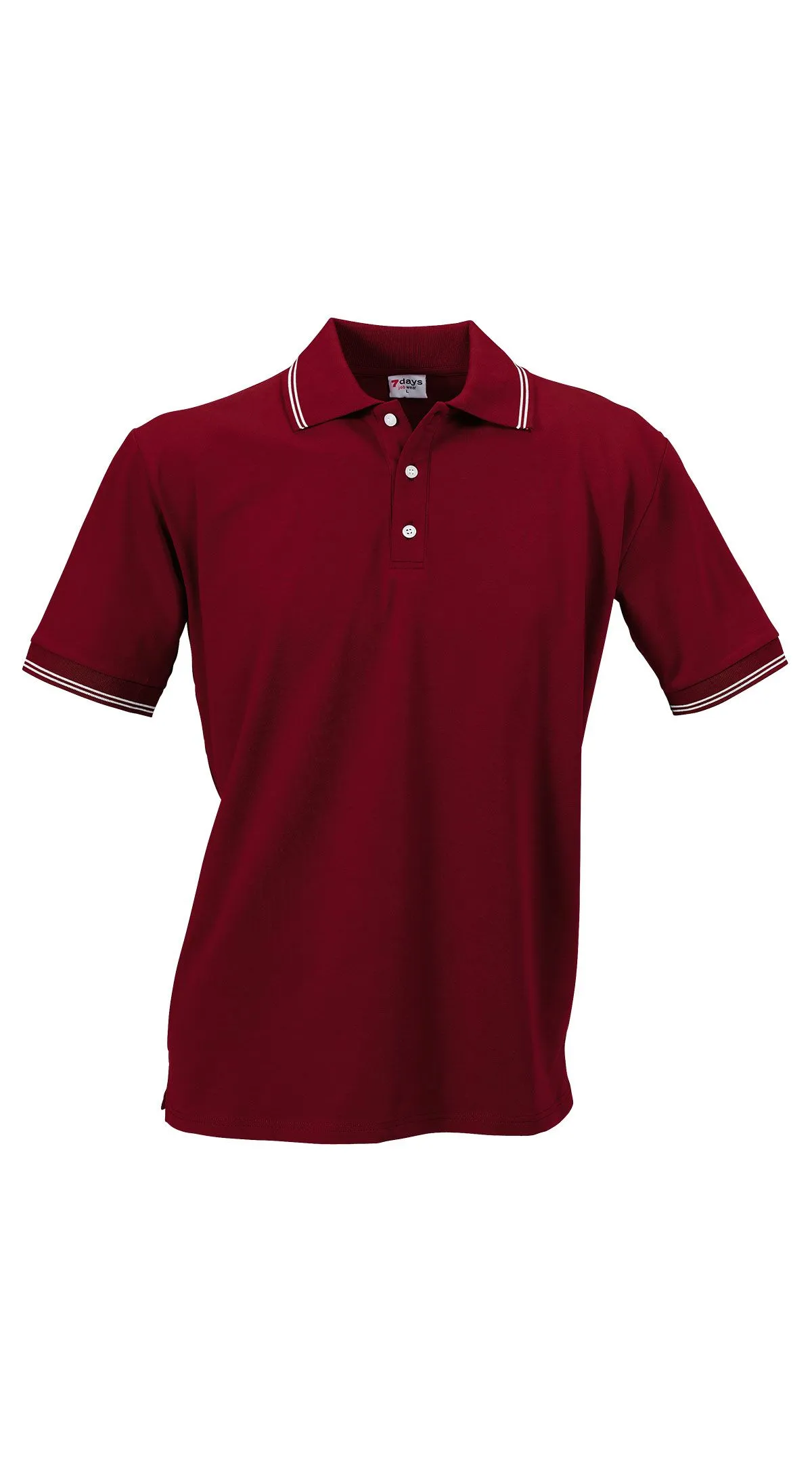 Polo mixte en single jersey