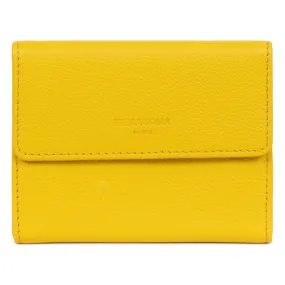Portefeuille Cuir CONFORT Jaune Lia | 3 Suisses