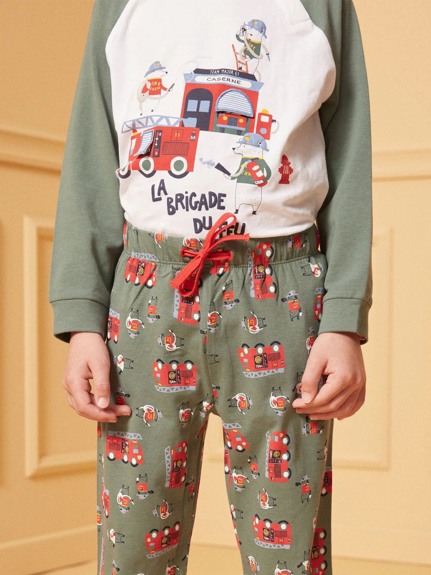 Pyjama en jersey Pompier