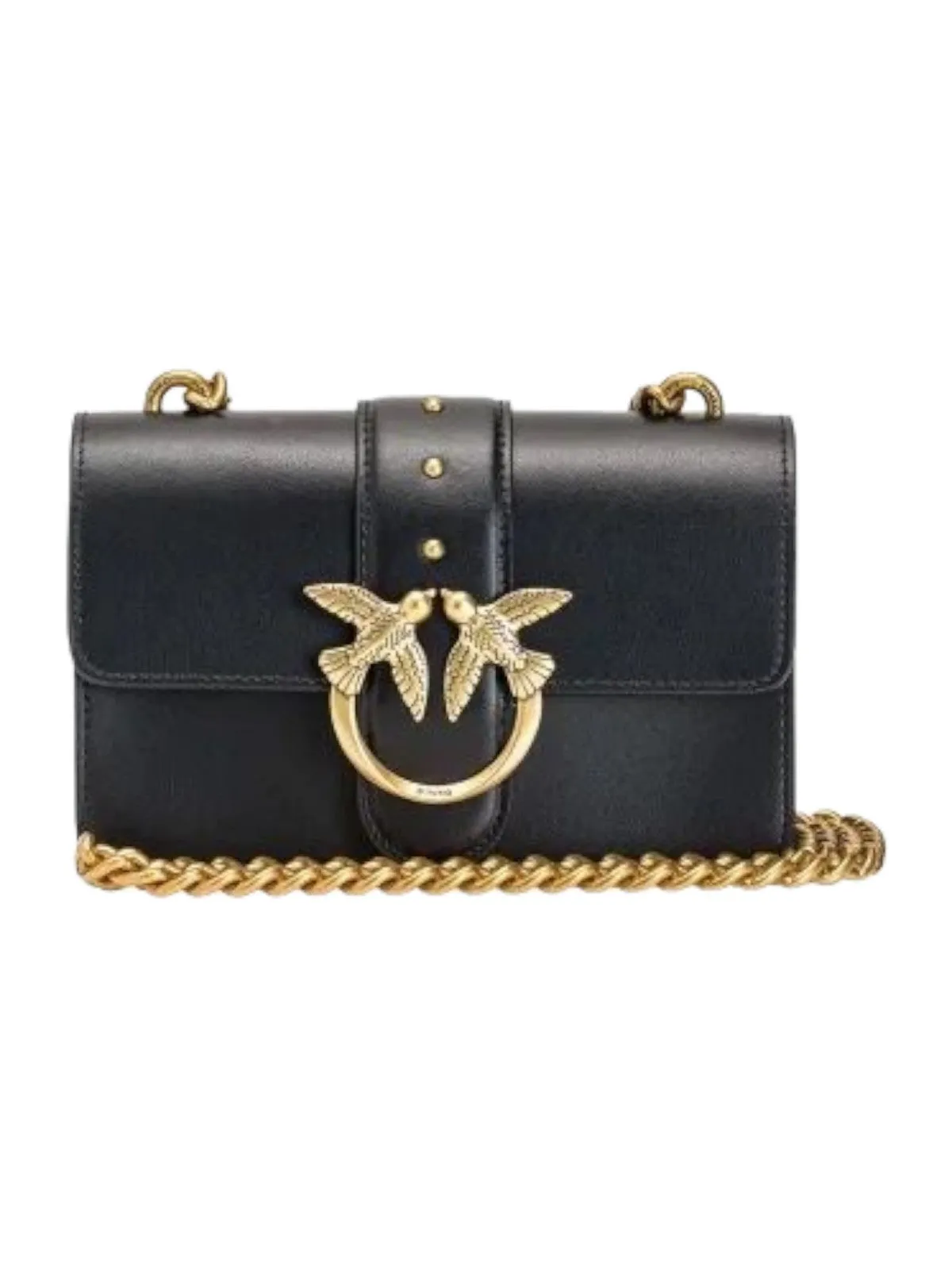 Sac noir femme Pinko - Mini Love Bag One Simply 100059-A0F1 Z99Q