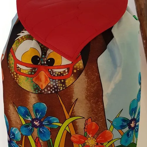 Sac à dos enfant chouette a lunettes