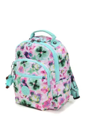 Sac à dos Kipling Seoul S Aqua Blossom  KI53577EC  KPKI53577EC1