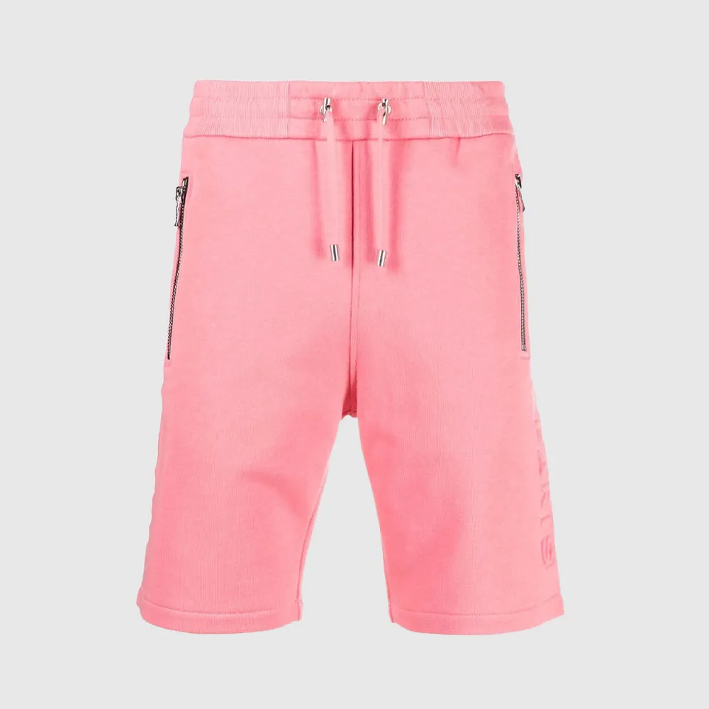 Short avec logo en relief