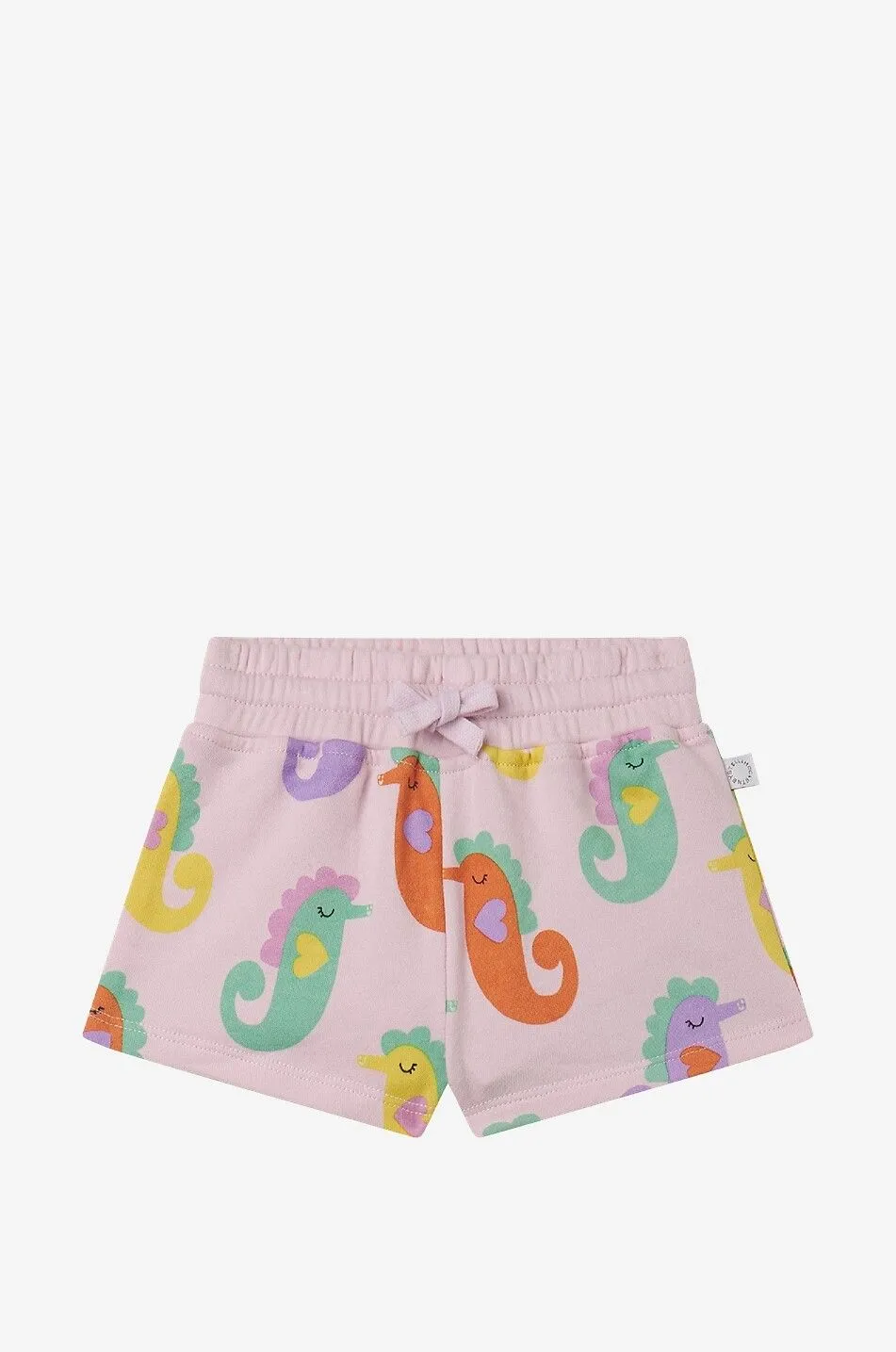 Short bébé en molleton bio Seahorse