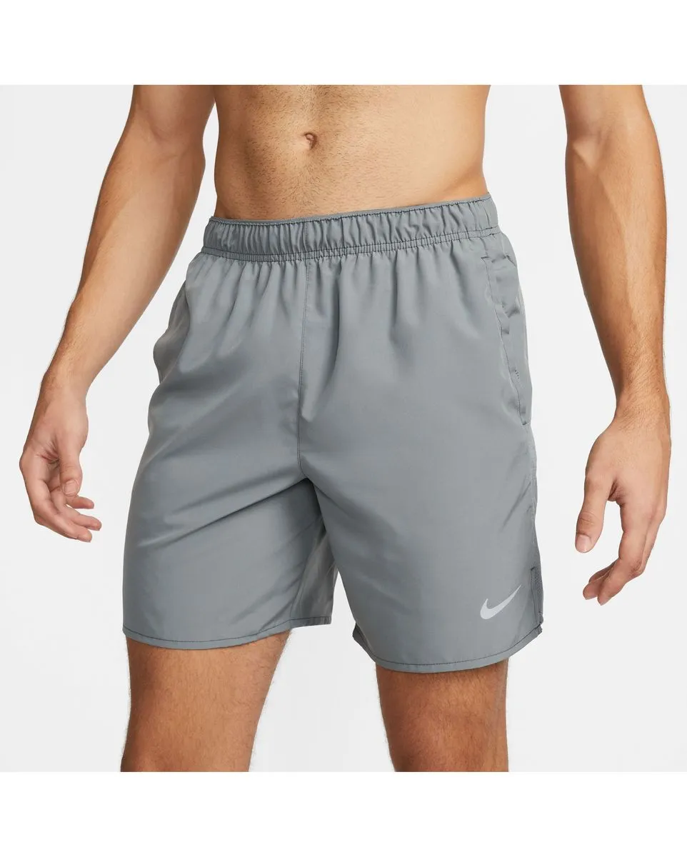 Short Homme M NK DF CHALLENGER 7UL SHORT Gris