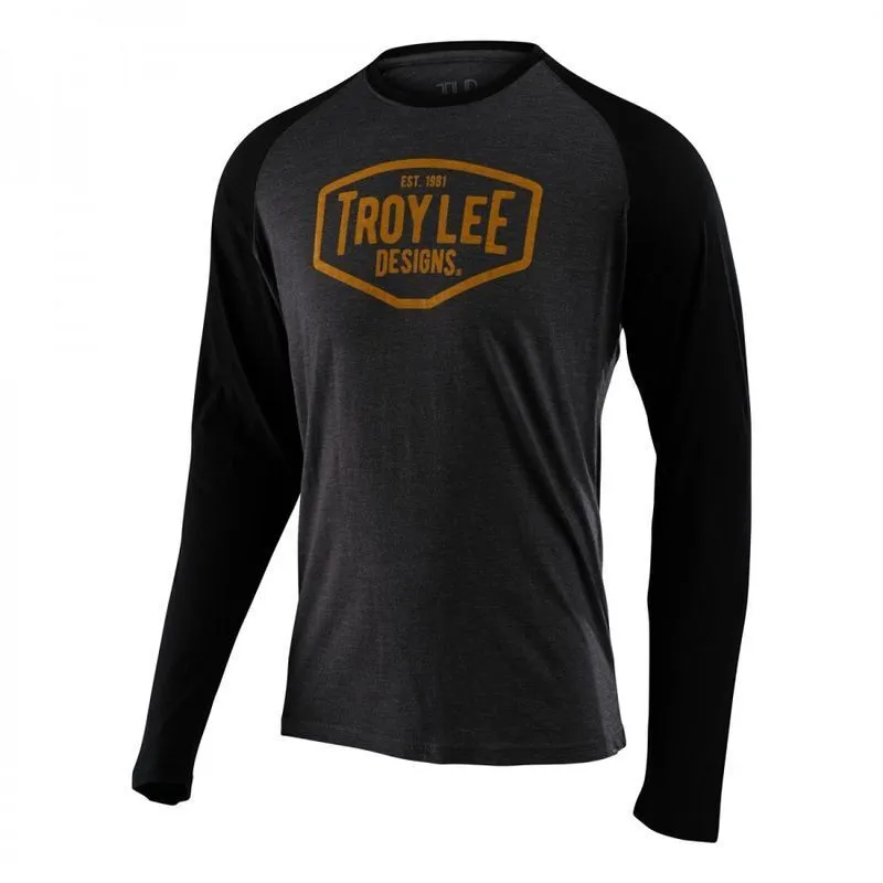 Troy Lee Designs Motor Oil LS Raglan - Maillot VTT homme | Hardloop